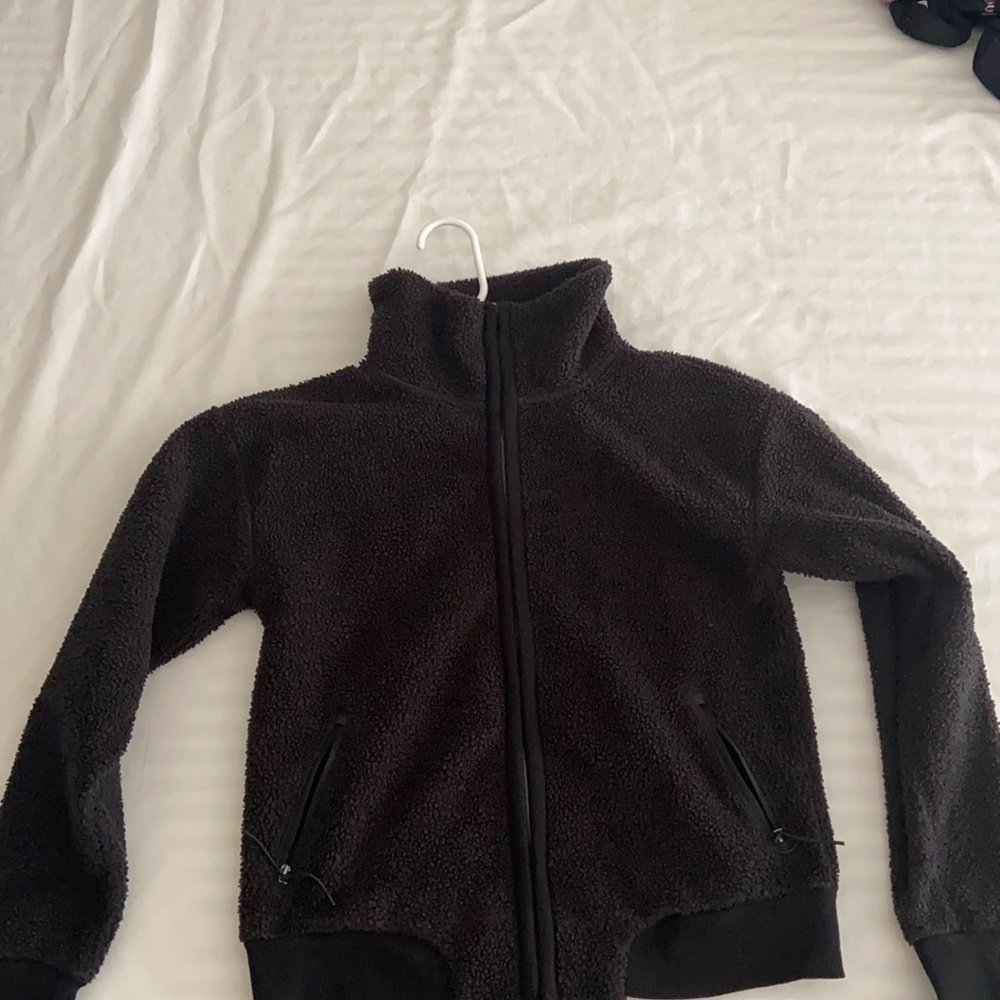 Black Sherpa Full Zip
